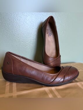 Lifestride Velocity women’s brown ballet flats size 9